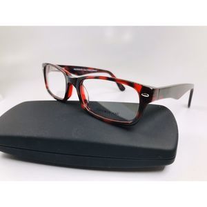 New Designer Inspired SUCCESS XPL Red Tortoise COREY Eyeglasses 52mm with Case
